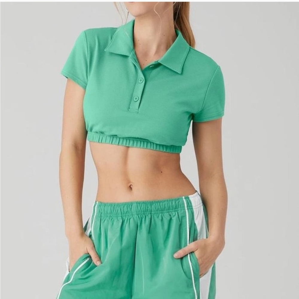 Alo Cropped Prestige Polo